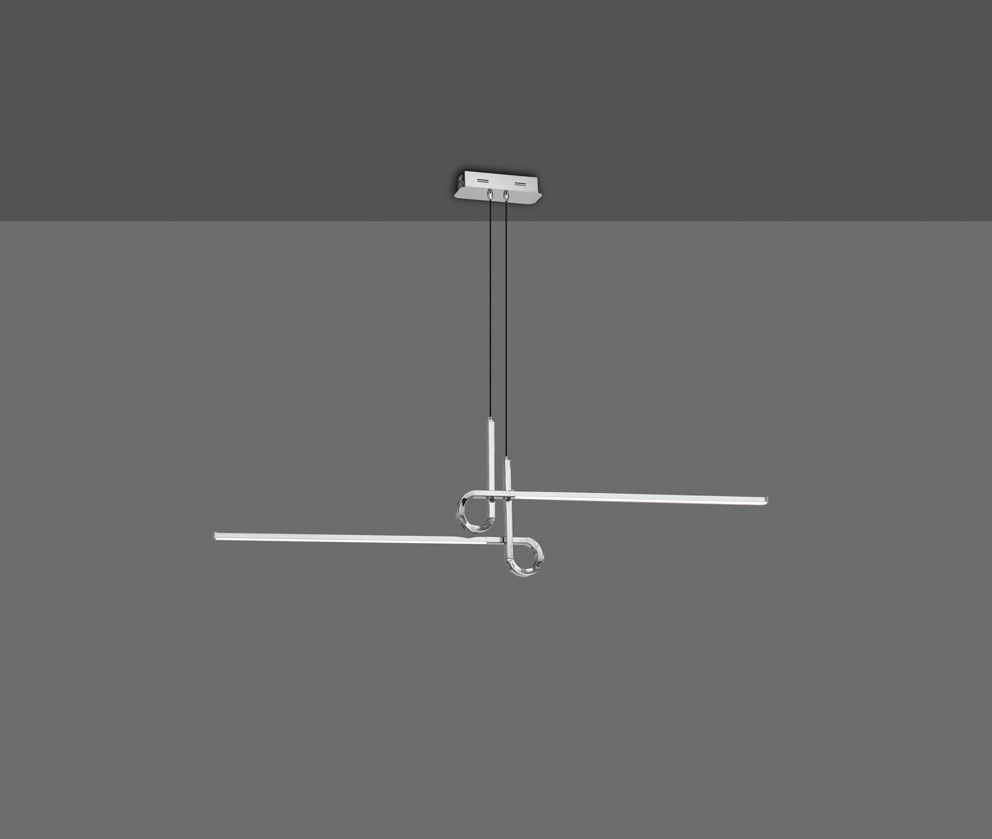 Cinto Polished Chrome Ceiling Lights Mantra Linear Fittings